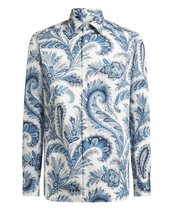 Рубашка «Рома» x0802, стильная мода Etro, синий
Рубашка «Рома» x0802, стильная мода Etro, синий