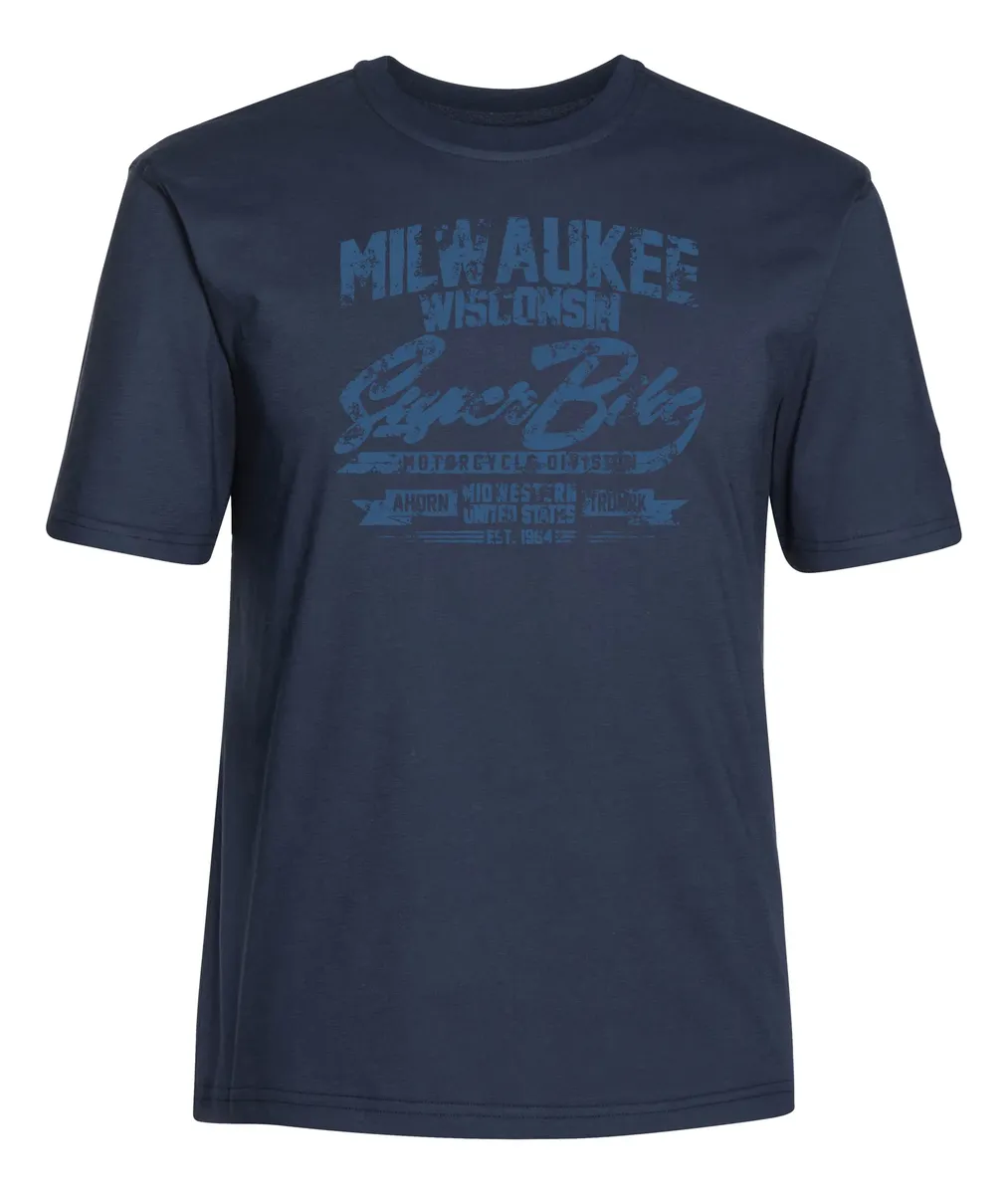 Футболка AHORN SPORTSWEAR "MILWAUKEE_ATLANTIC BLUE", с повседневным принтом спереди, синий
Футболка AHORN SPORTSWEAR "MILWAUKEE_ATLANTIC BLUE", с повседневным принтом спереди, синий