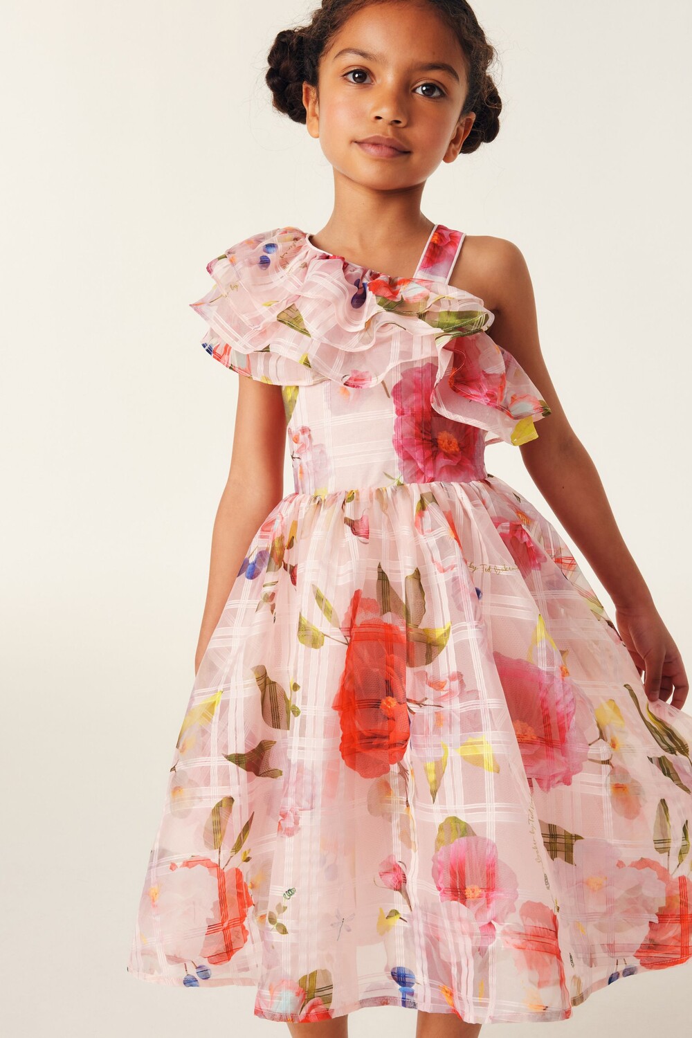 Платье на одно плечо с цветочными мотивами и эффектом выгорания Baker By Ted Baker, розовый
Платье на одно плечо с цветочными мотивами и эффектом выгорания Baker By Ted Baker, розовый