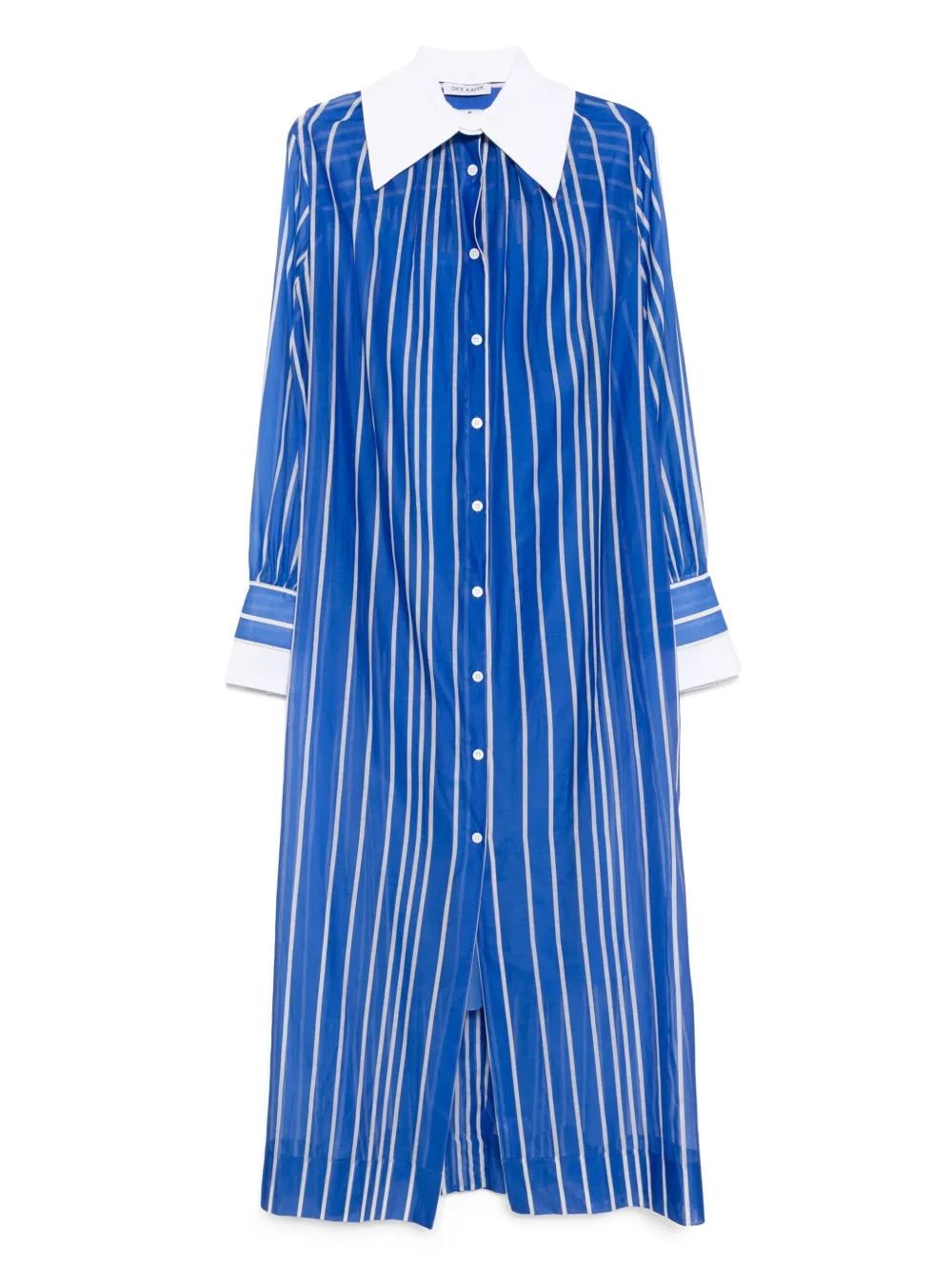 Платье-рубашка в полоску Dice Kayek, синий
Платье-рубашка в полоску Dice Kayek, синий