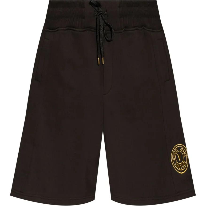 Шорты с вышитым логотипом VERSACE JEANS COUTURE, черный
Шорты с вышитым логотипом VERSACE JEANS COUTURE, черный