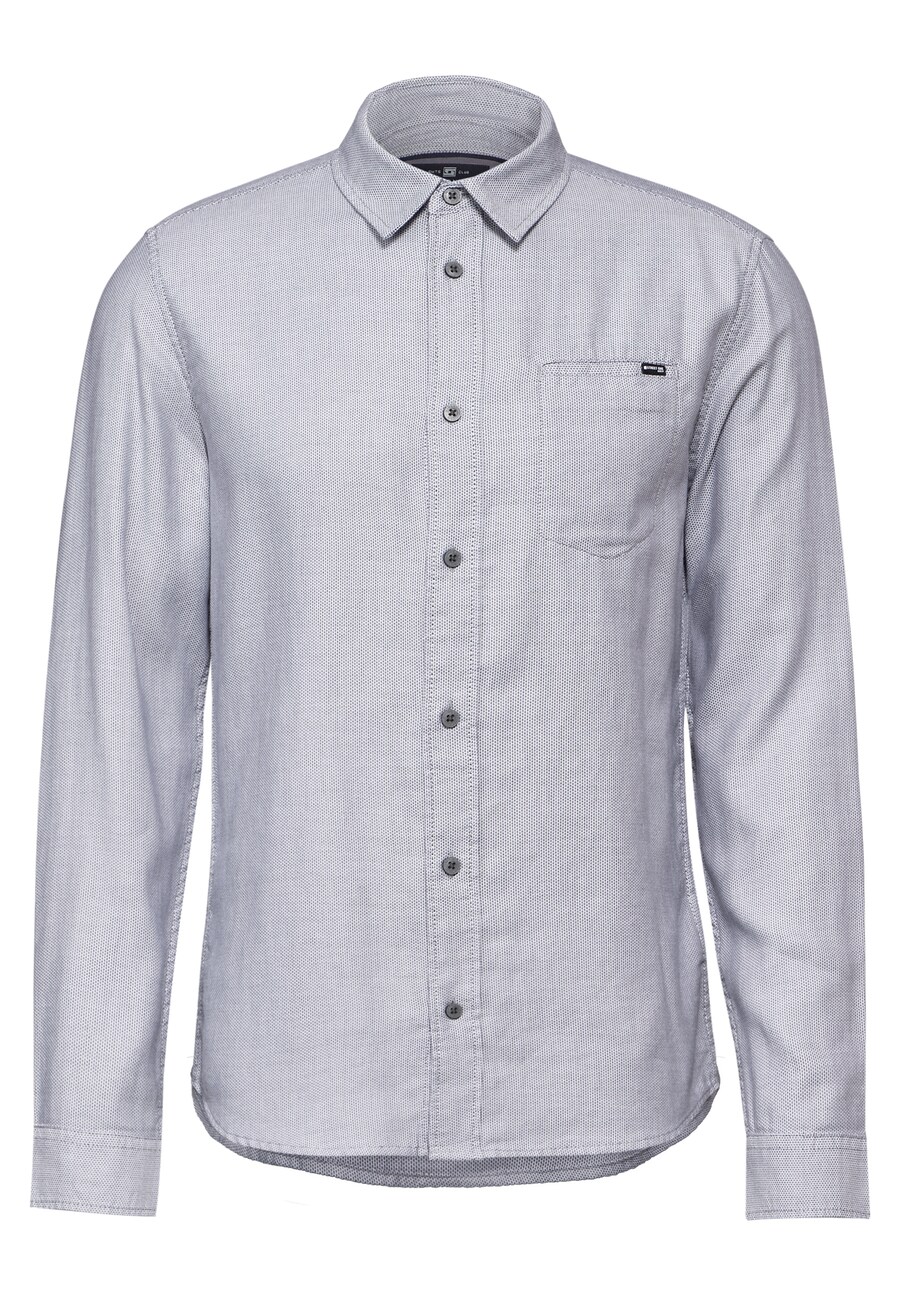 Рубашка на пуговицах классического кроя Street One MEN, серый
Рубашка на пуговицах классического кроя Street One MEN, серый