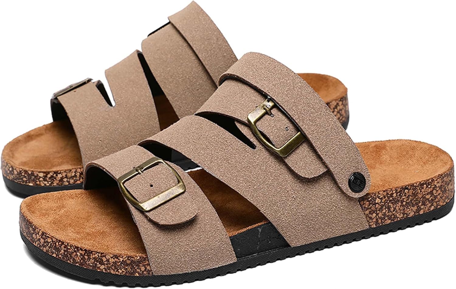 Мужские сандалии с регулируемой пряжкой, плоские мюли, шлепанцы, летняя обувь с открытым носком для прогулок, пляжа и дома Generic, хаки
Мужские сандалии с регулируемой пряжкой, плоские мюли, шлепанцы, летняя обувь с открытым носком для прогулок, пляжа и дома Generic, хаки