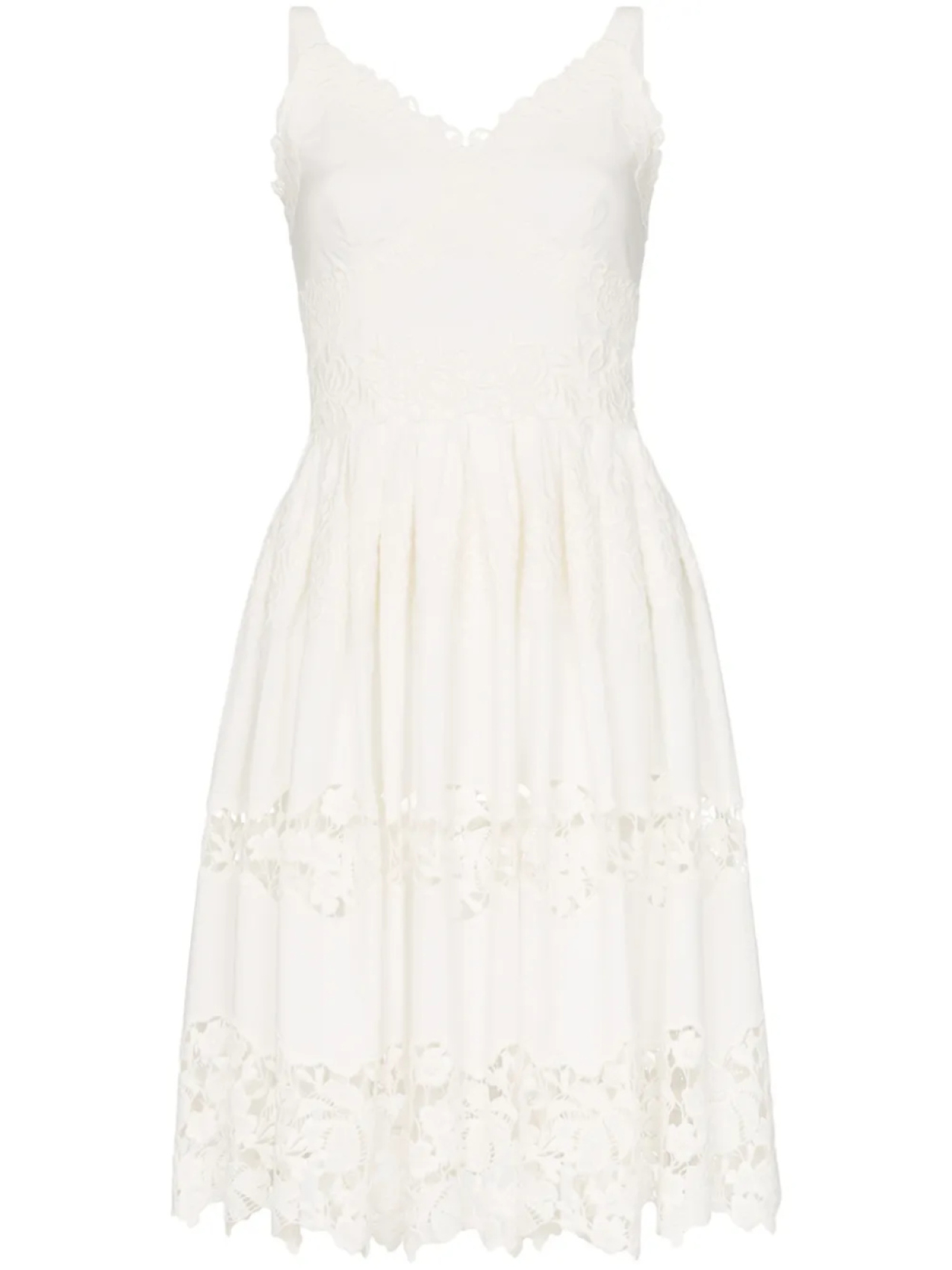 Dolce & Gabbana платье миди с цветочной вышивкой, белый
Dolce & Gabbana платье миди с цветочной вышивкой, белый