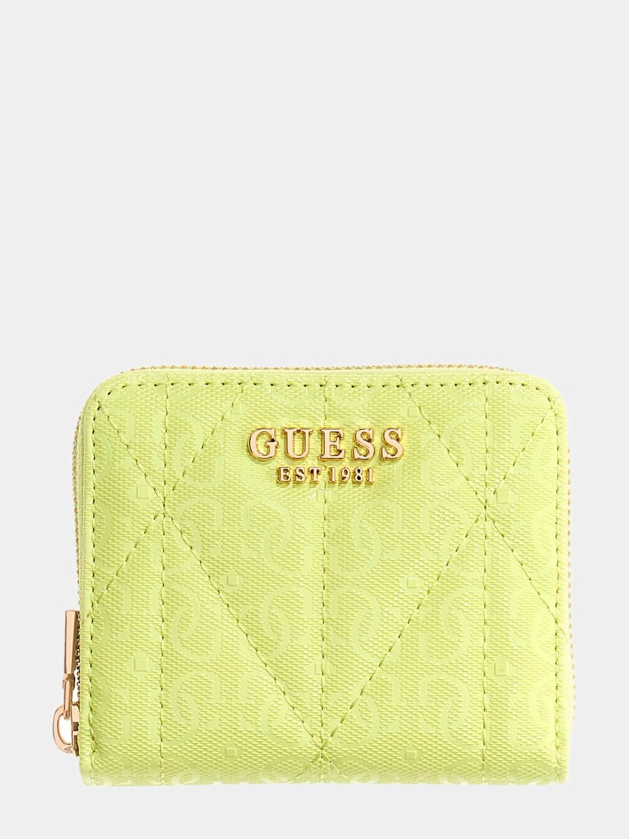 Кошелек GUESS Aldina, цвет Neon yellow
Кошелек GUESS Aldina, цвет Neon yellow