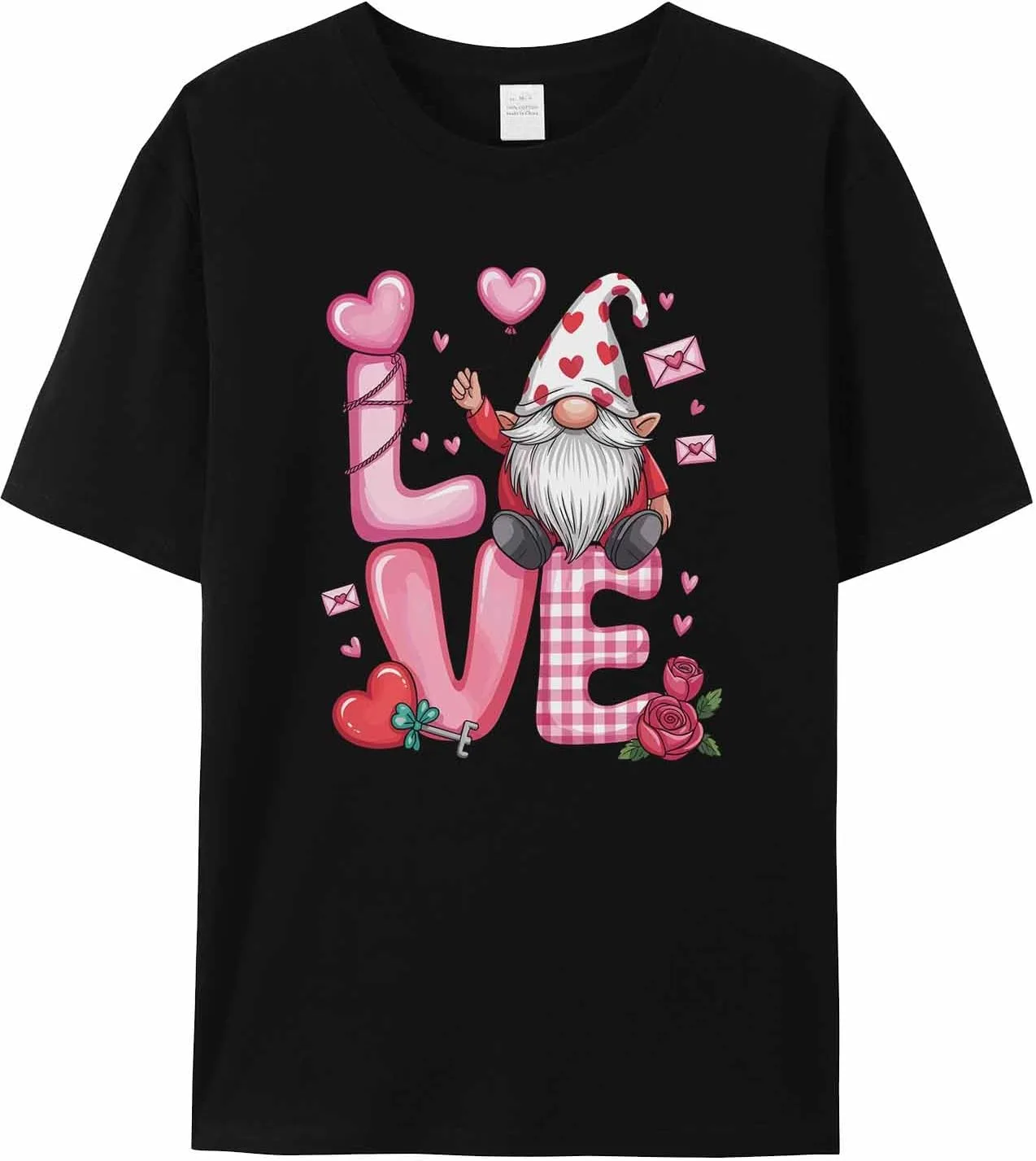 Мужская футболка Love Gnome Rose Heart с коротким рукавом jdudh
Мужская футболка Love Gnome Rose Heart с коротким рукавом jdudh