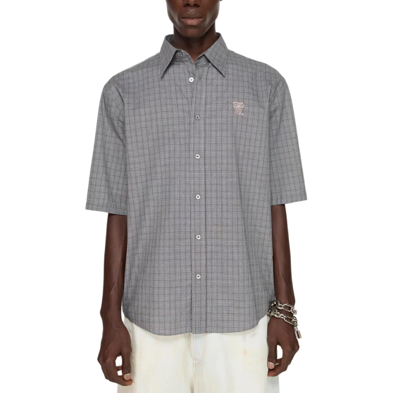 Короткий рукав, рубашка на пуговицах Acne Studios, серый
Короткий рукав, рубашка на пуговицах Acne Studios, серый