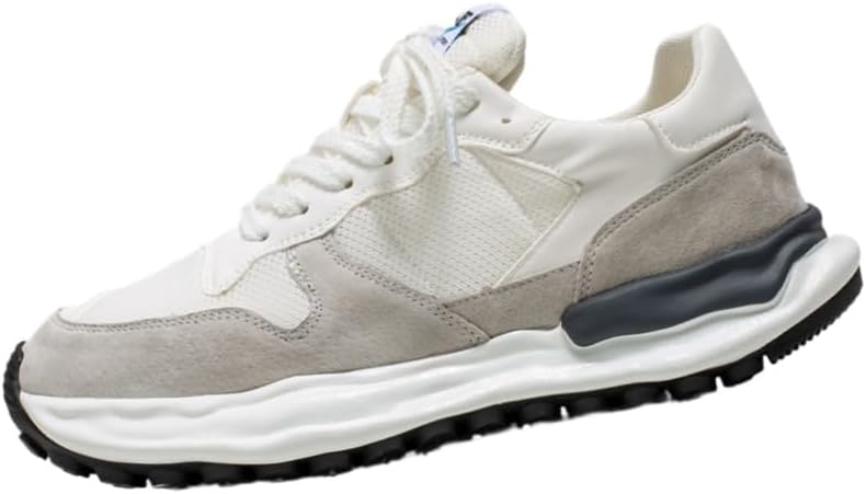 Мужские дышащие спортивные кроссовки - повседневная модель на шнуровке - для бега на улице - резиновая подошва Fusecottc, белый
Мужские дышащие спортивные кроссовки - повседневная модель на шнуровке - для бега на улице - резиновая подошва Fusecottc, белый