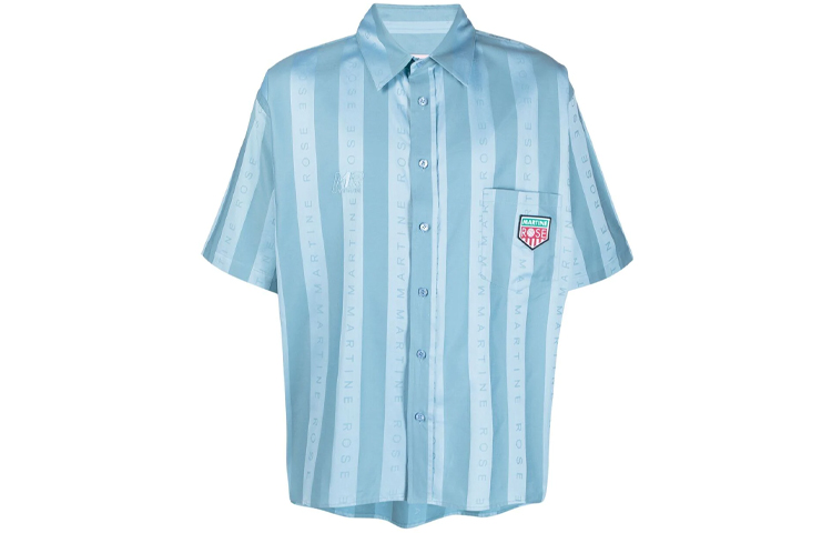 Martine Rose Мужская синяя рубашка
Martine Rose Мужская синяя рубашка