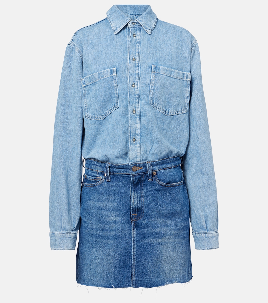 Джинсовое мини-платье 7 For All Mankind, Ipanema
Джинсовое мини-платье 7 For All Mankind, Ipanema