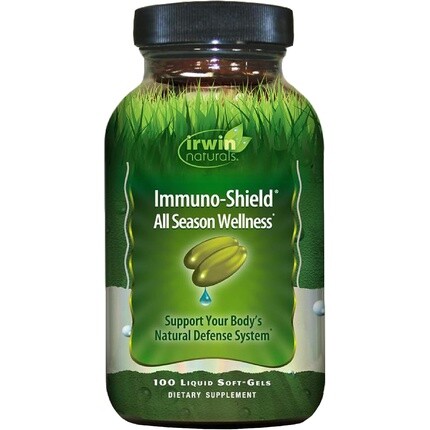 Immuno-Shield All Season Wellness 100 мягких гелевых капсул Irwin Naturals
Immuno-Shield All Season Wellness 100 мягких гелевых капсул Irwin Naturals