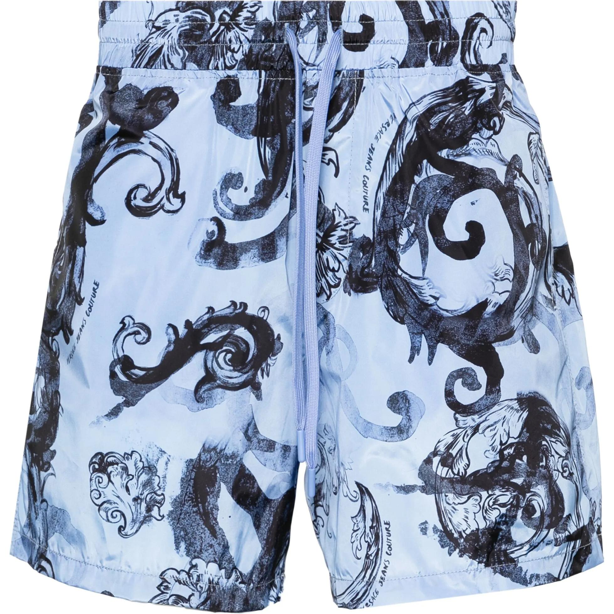 Шорты с кулиской VERSACE JEANS COUTURE, синий
Шорты с кулиской VERSACE JEANS COUTURE, синий