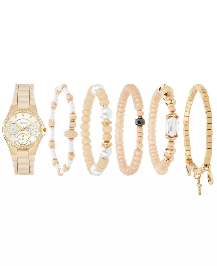 Женские аналоговые часы с матовым бежевым силиконовым ремешком, 35 мм Jessica Carlyle
Женские аналоговые часы с матовым бежевым силиконовым ремешком, 35 мм Jessica Carlyle