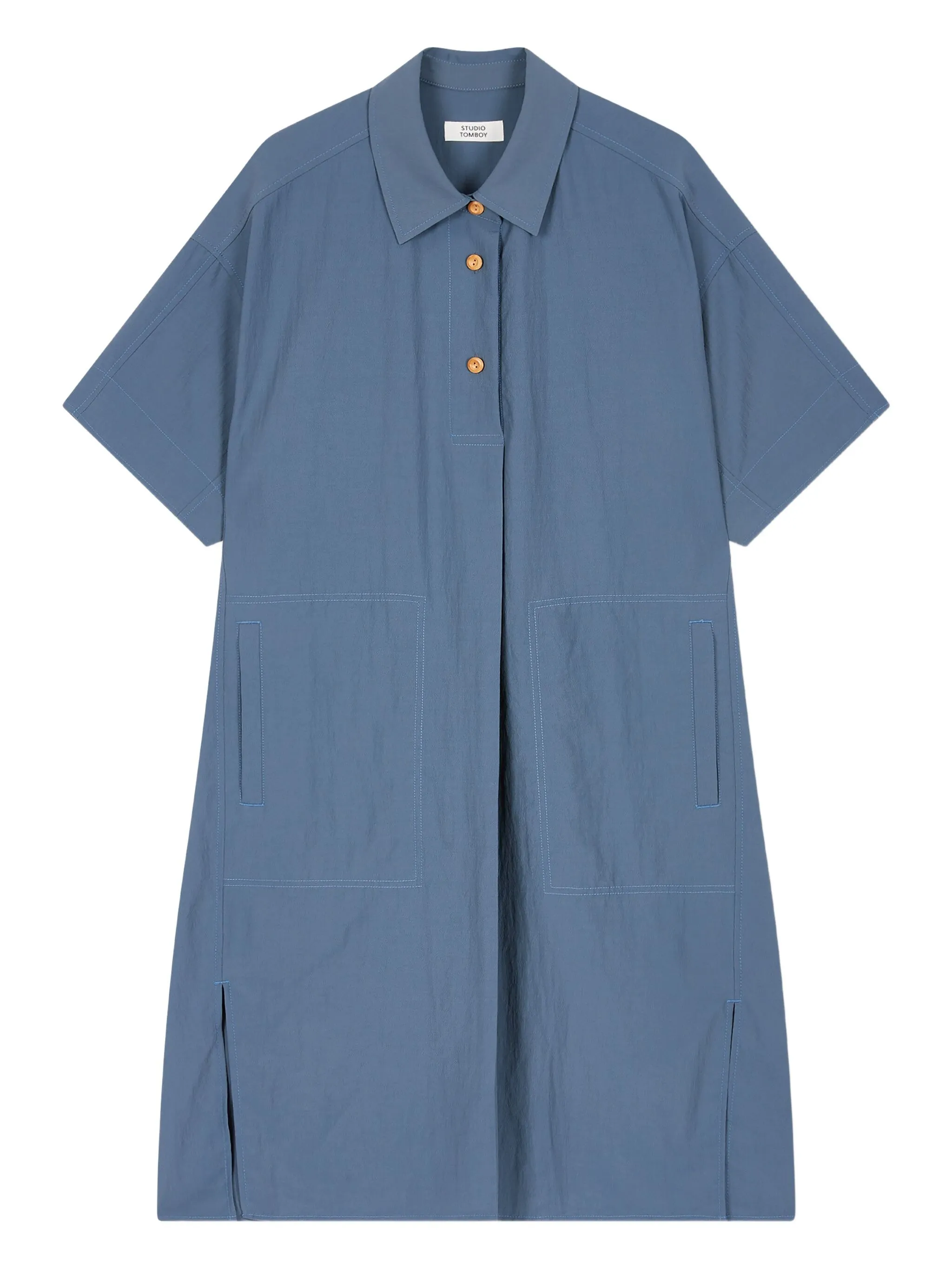 Платье на пуговицах Studio Tomboy, синий
Платье на пуговицах Studio Tomboy, синий