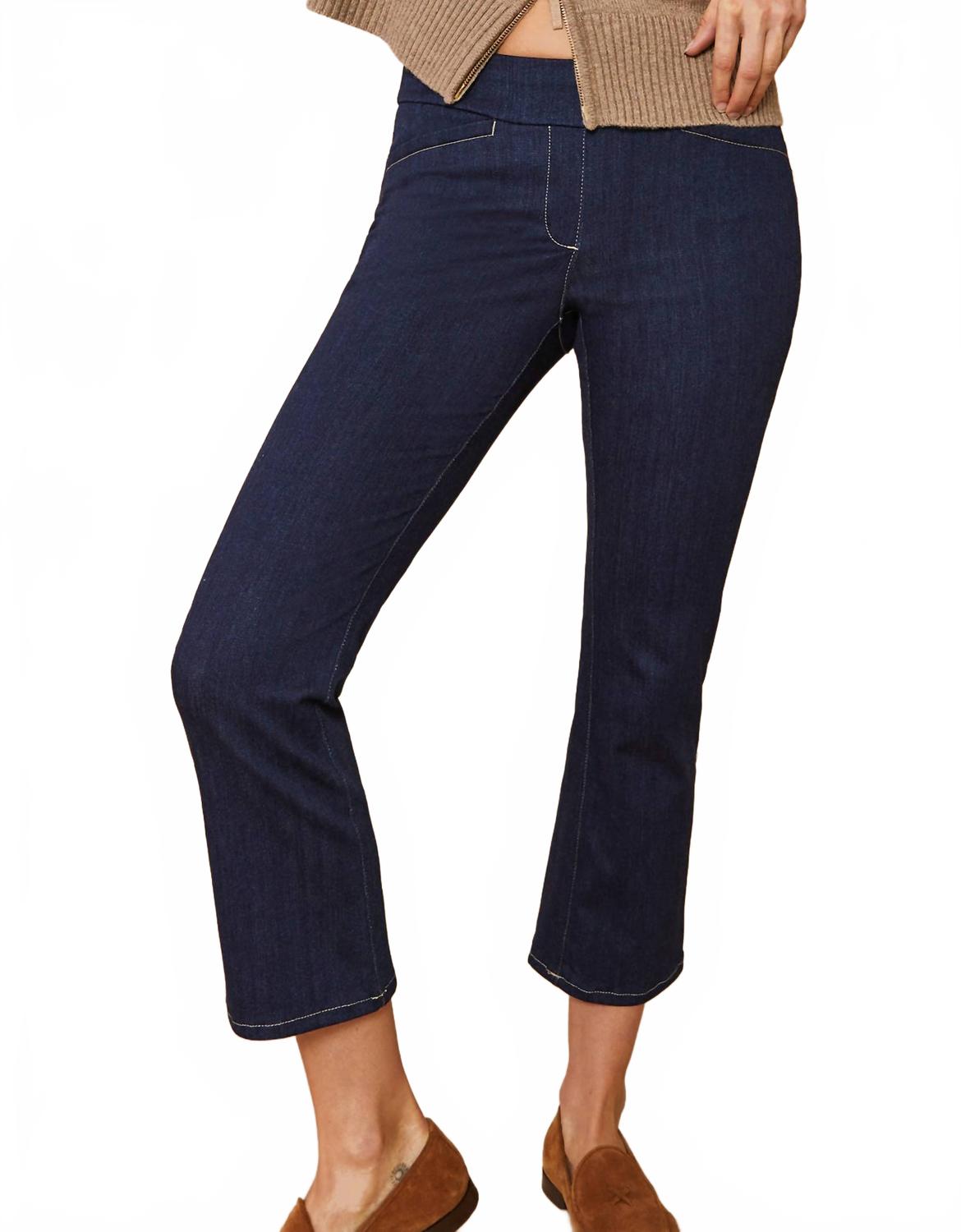 Джинсы Maren Kick Flare из темного денима, стираются после стирки Spartina 448, Dark Denim Rinse Wash
Джинсы Maren Kick Flare из темного денима, стираются после стирки Spartina 448, Dark Denim Rinse Wash