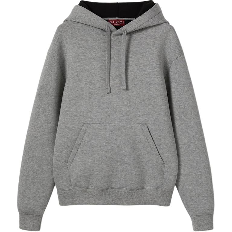 Двойной вискозный джерси свитшот GUCCI, серый
Двойной вискозный джерси свитшот GUCCI, серый