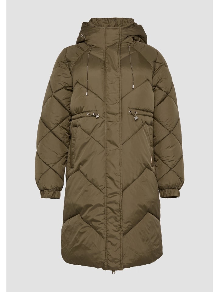 Пальто для улицы в цвете 7864_оливково-зеленый QS
Пальто для улицы в цвете 7864_оливково-зеленый QS