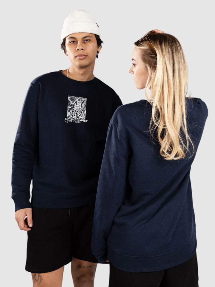 Свитер Poetic Collective Angel Crewneck Sweater, navy
Свитер Poetic Collective Angel Crewneck Sweater, navy