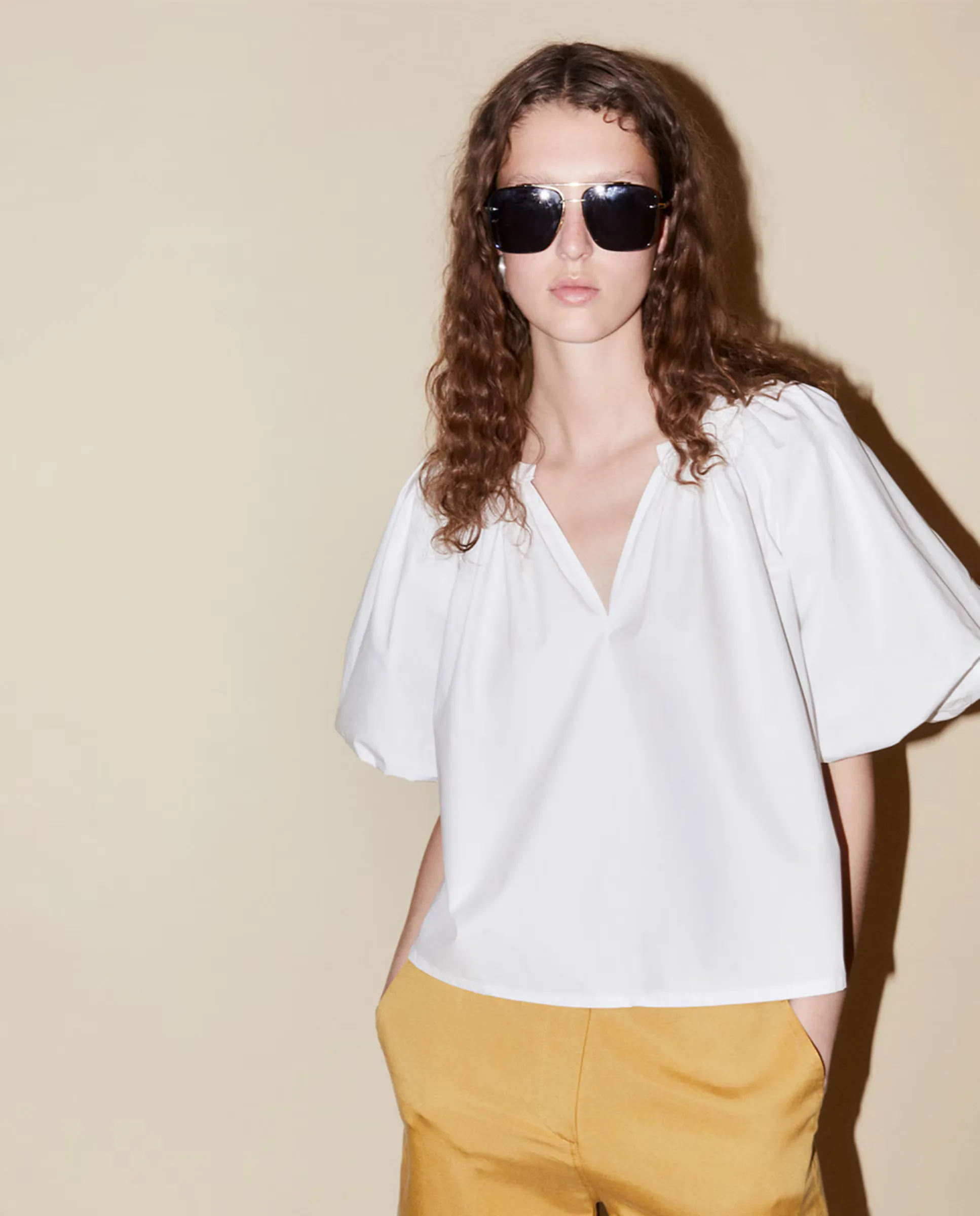 Топ поплин Sfera, белый
Топ поплин Sfera, белый