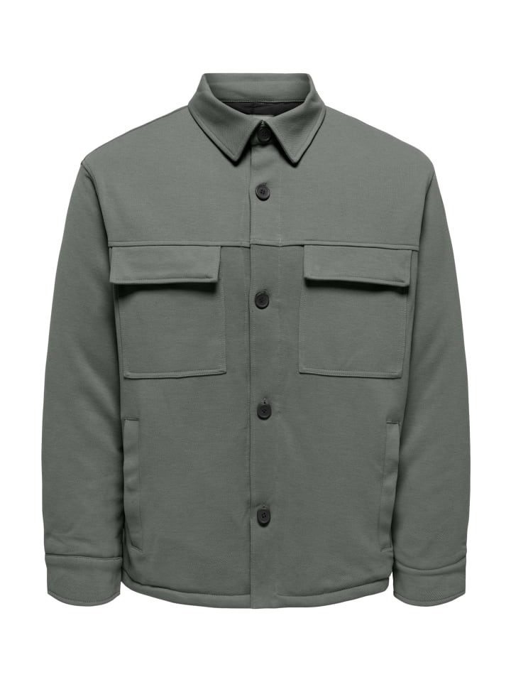 Рубашка NEWKODYL SHACKET серого цвета Only&Sons
Рубашка NEWKODYL SHACKET серого цвета Only&Sons