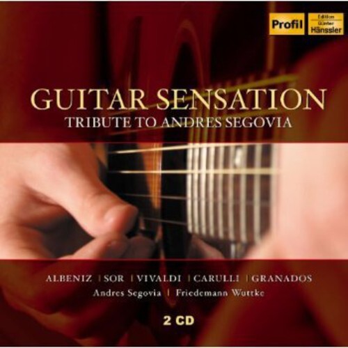 CD диск Albeniz / Wuttke / Segovia: Guitar Sensation: Tribute to Andres Segovia
CD диск Albeniz / Wuttke / Segovia: Guitar Sensation: Tribute to Andres Segovia