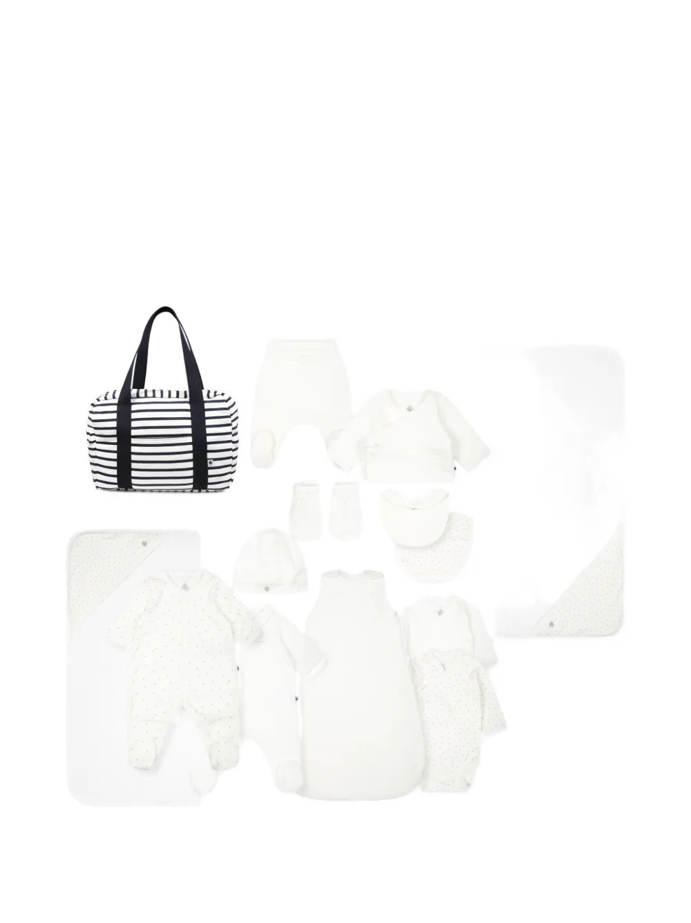 Сумка для пеленания в полоску (набор из 12 шт.) Petit Bateau, черный
Сумка для пеленания в полоску (набор из 12 шт.) Petit Bateau, черный