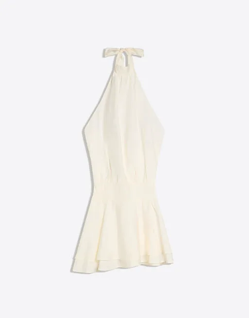 Мини-платье в горошек Bershka цвета экрю
Мини-платье в горошек Bershka цвета экрю