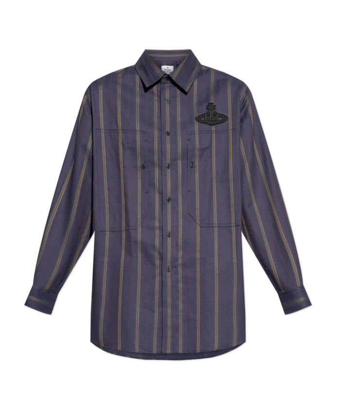 Футболка с логотипом Vivienne Westwood, синий
Футболка с логотипом Vivienne Westwood, синий