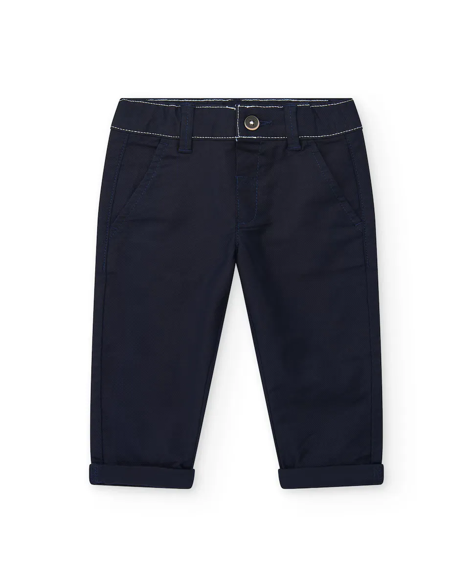 Брюки для мальчиков с карманами и регулируемой талией Tuc tuc, тёмно-синий 
Брюки для мальчиков с карманами и регулируемой талией Tuc tuc, тёмно-синий