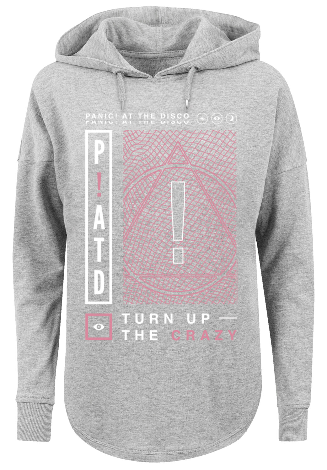 Свитер F4NT4STIC Oversized Hoodie Panic At The Disco Turn Up The Crazy, серый
Свитер F4NT4STIC Oversized Hoodie Panic At The Disco Turn Up The Crazy, серый