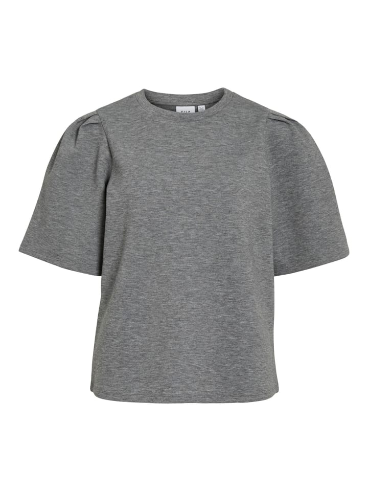 Топ с короткими рукавами, цвет средне-серый меланж Vila
Топ с короткими рукавами, цвет средне-серый меланж Vila