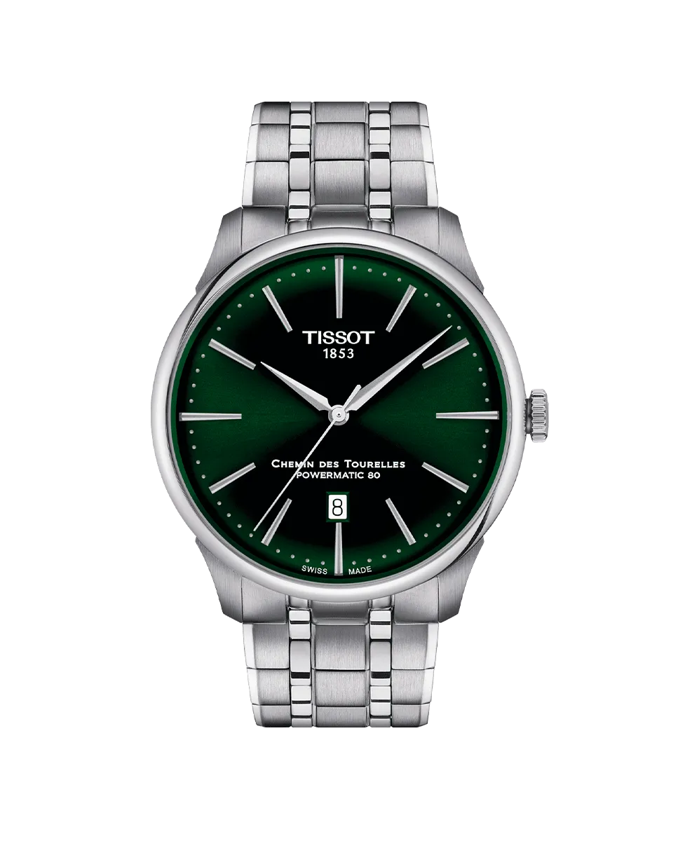 Мужские часы из коллекции Chemin des Tourelles в стальном корпусе Tissot, серебряный
Мужские часы из коллекции Chemin des Tourelles в стальном корпусе Tissot, серебряный