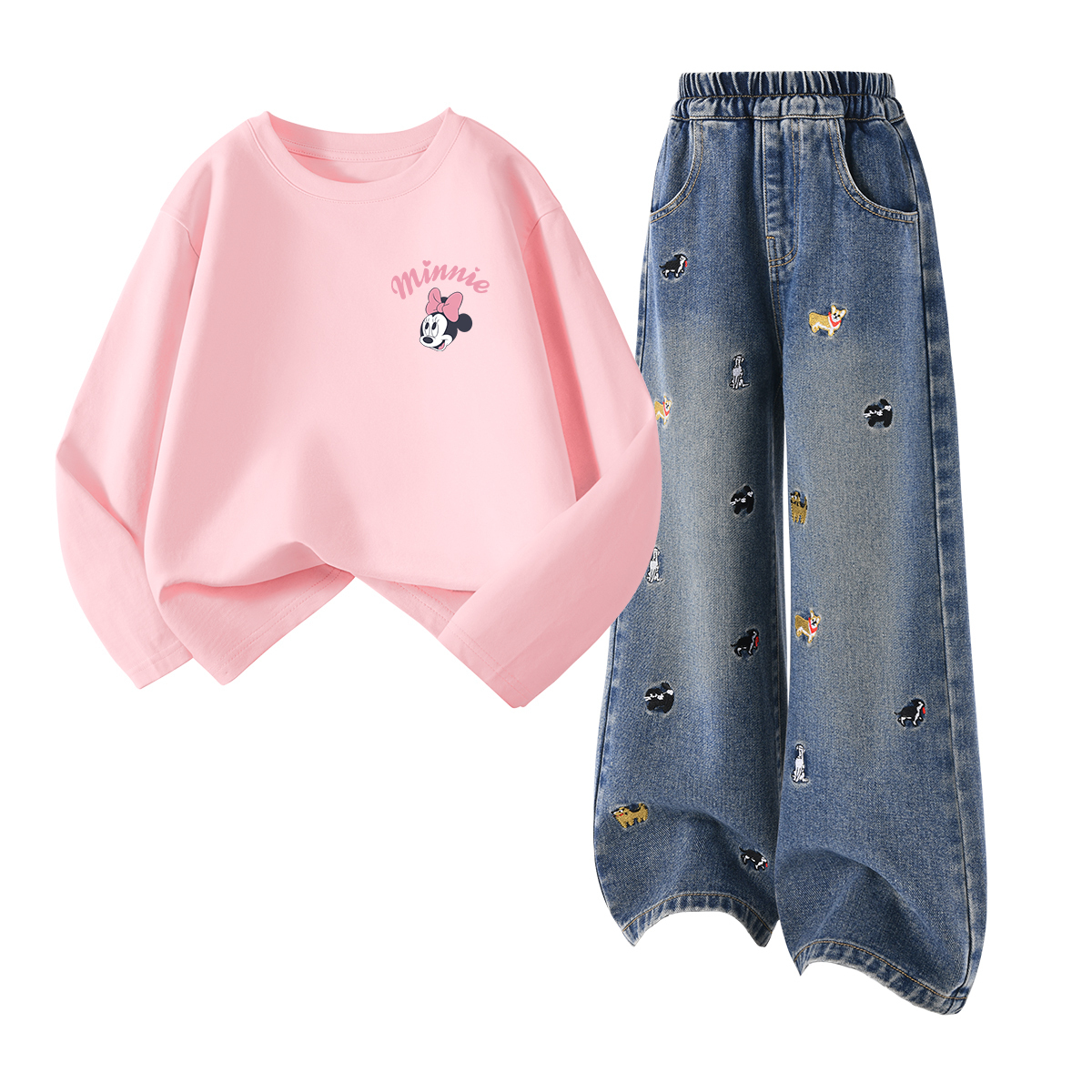 Детская повседневная спортивная одежда Disney, светло-розовый
Детская повседневная спортивная одежда Disney, светло-розовый