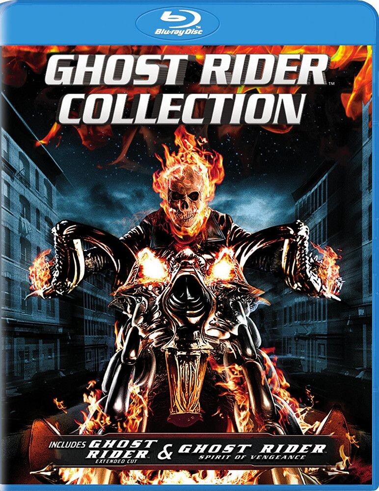 Диск Blu-ray Ghost Rider / Ghost Rider Spir
Диск Blu-ray Ghost Rider / Ghost Rider Spir