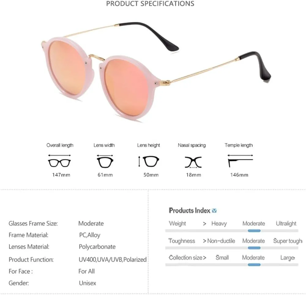 Модные круглые поляризованные солнцезащитные очки в стиле ретро для мужчин и женщин, с зеркальным покрытием, защита от УФ-излучения UV400 KTUCN, C4black G15
Модные круглые поляризованные солнцезащитные очки в стиле ретро для мужчин и женщин, с зеркальным покрытием, защита от УФ-излучения UV400 KTUCN, C4black G15