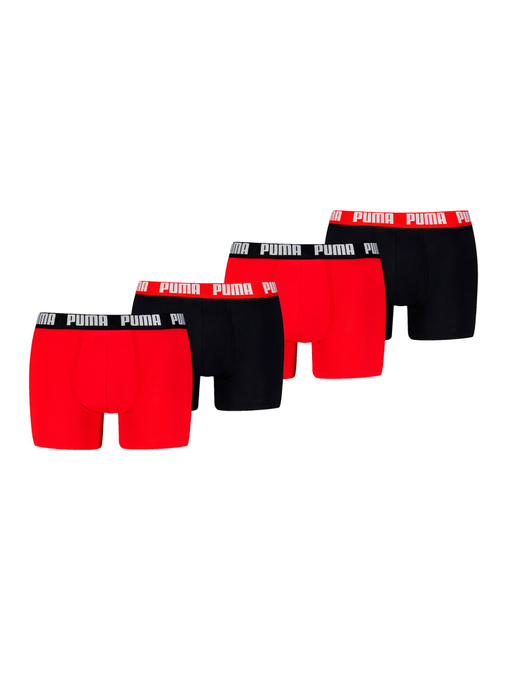 Боксерские шорты PUMA MEN EVERYDAY BASIC BOXERS 2P в черно-красном цвете
Боксерские шорты PUMA MEN EVERYDAY BASIC BOXERS 2P в черно-красном цвете