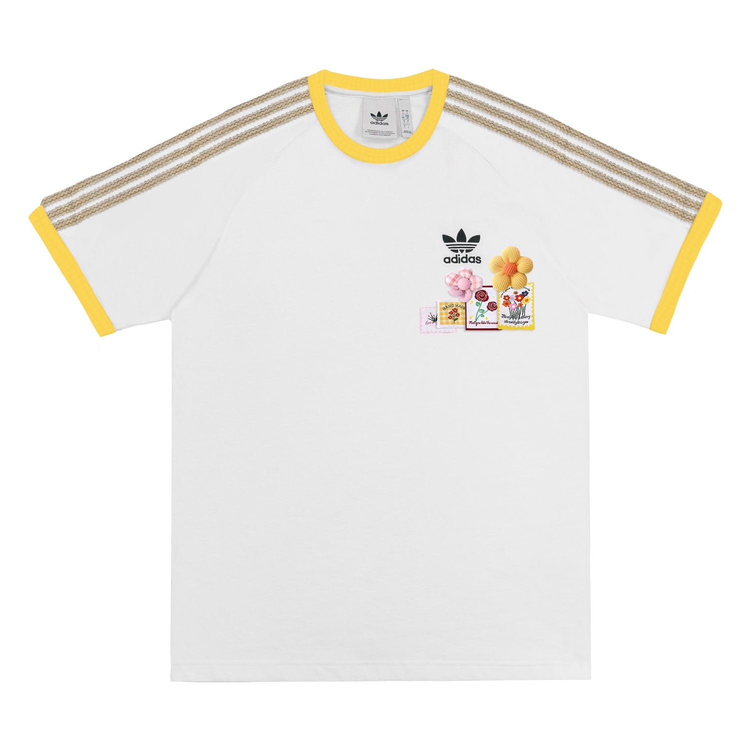 Футболка Unisex с 3 полосками Adidas Originals, белый
Футболка Unisex с 3 полосками Adidas Originals, белый