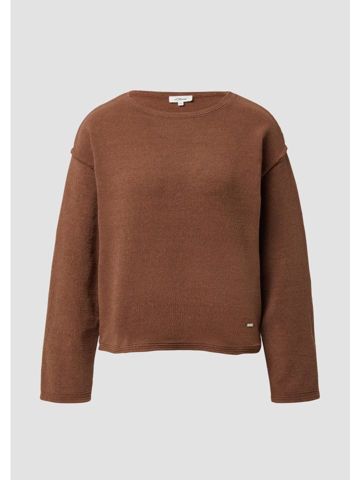 Вязаный свитер цвета 8837_коричневый s.Oliver
Вязаный свитер цвета 8837_коричневый s.Oliver