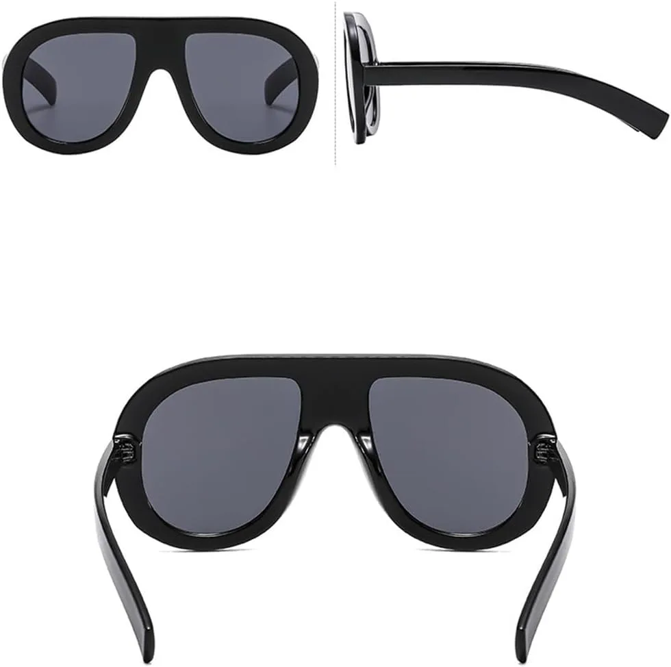 Солнцезащитные очки для женщин, винтажные очки для мужчин, модные роскошные солнцезащитные очки с защитой от УФ-излучения UV400, очки большого размера TVTBBVV, Blue
Солнцезащитные очки для женщин, винтажные очки для мужчин, модные роскошные солнцезащитные очки с защитой от УФ-излучения UV400, очки большого размера TVTBBVV, Blue