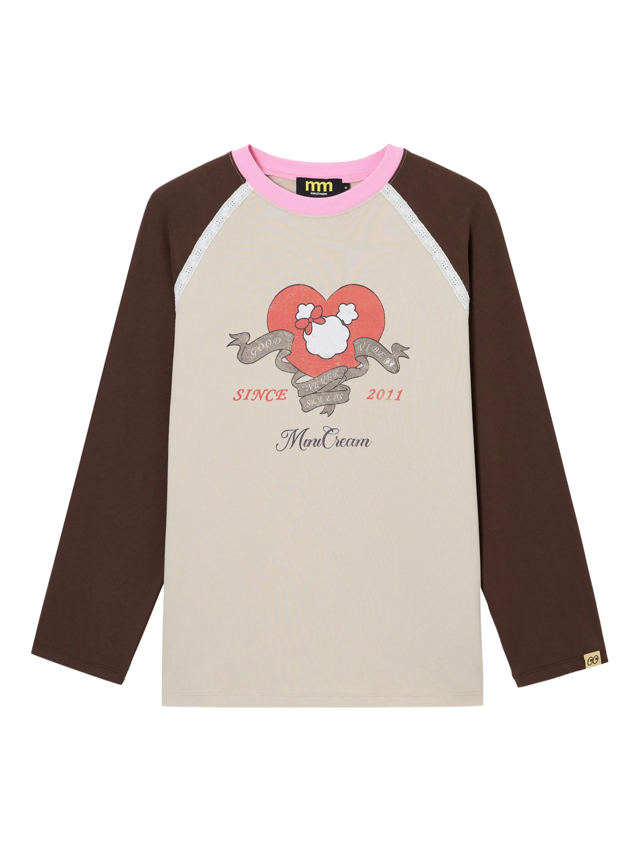 Футболка с длинными рукавами и графичным принтом Mini Cream, бежевый
Футболка с длинными рукавами и графичным принтом Mini Cream, бежевый