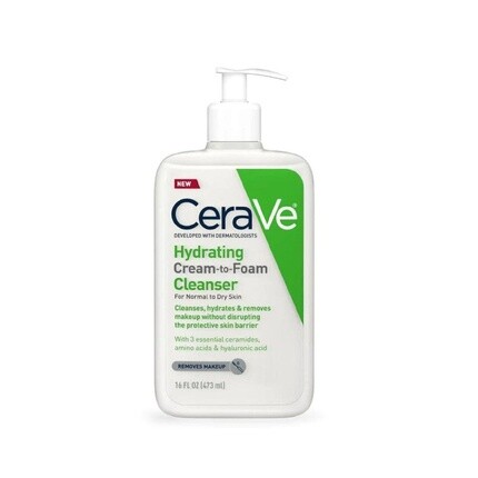 Cerave Увлажняющее очищающее средство для лица для нормальной и сухой кожи 473 мл
Cerave Увлажняющее очищающее средство для лица для нормальной и сухой кожи 473 мл