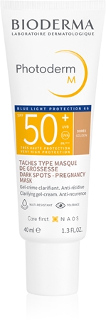 Защитный тонизирующий крем против обесцвечивания spf 50+ Bioderma Photoderm M, Golden 40 ml
Защитный тонизирующий крем против обесцвечивания spf 50+ Bioderma Photoderm M, Golden 40 ml
