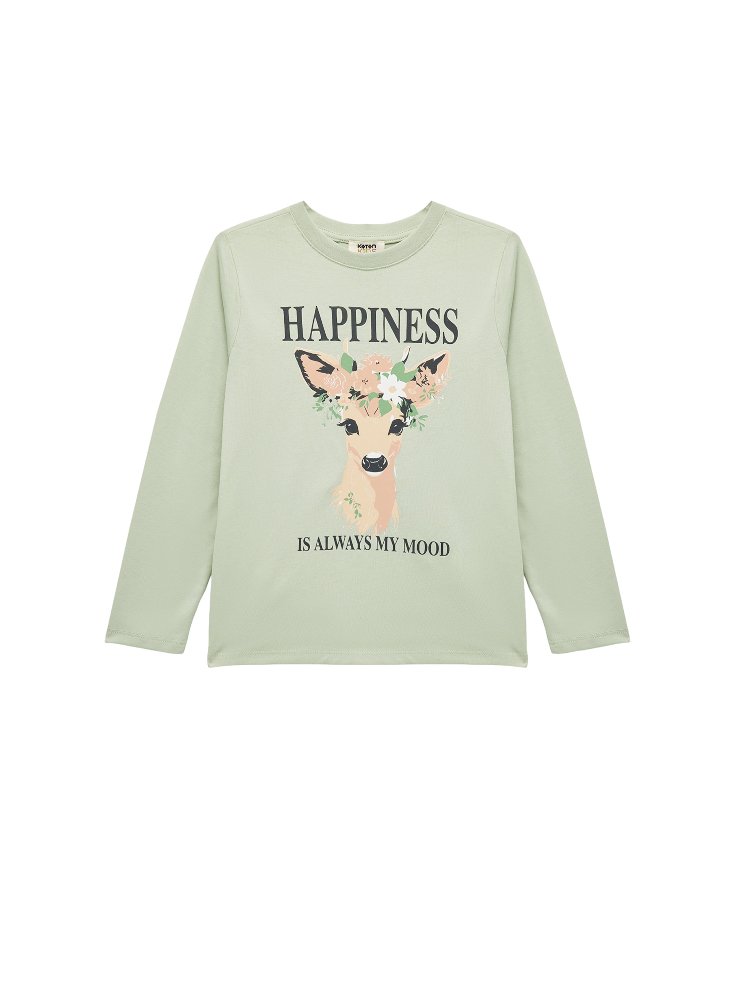 Koton Лонгслив в пастельно-зеленом, темно-зеленом
Koton Лонгслив в пастельно-зеленом, темно-зеленом