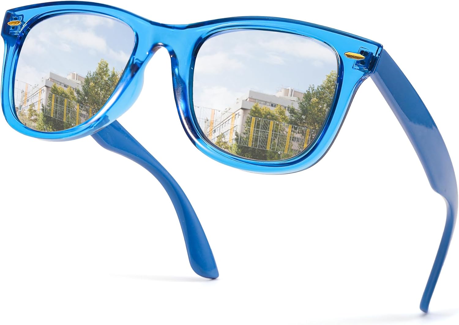 Поляризованные солнцезащитные очки SIPHEW для женщин и мужчин - UV400, зеркальные, для пляжа, дизайнерские модные солнцезащитные очки унисекс, средний размер, A18 Blue Frame Silver Sunglasses
Поляризованные солнцезащитные очки SIPHEW для женщин и мужчин - UV400, зеркальные, для пляжа, дизайнерские модные солнцезащитные очки унисекс, средний размер, A18 Blue Frame Silver Sunglasses