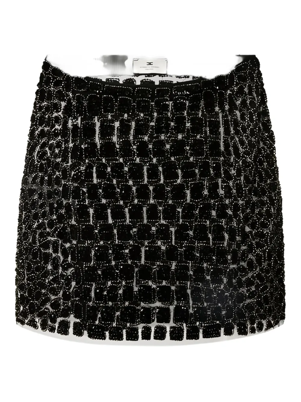 Мини-юбка с вышивкой и эффектом крокодиловой кожи Elisabetta Franchi, черный
Мини-юбка с вышивкой и эффектом крокодиловой кожи Elisabetta Franchi, черный