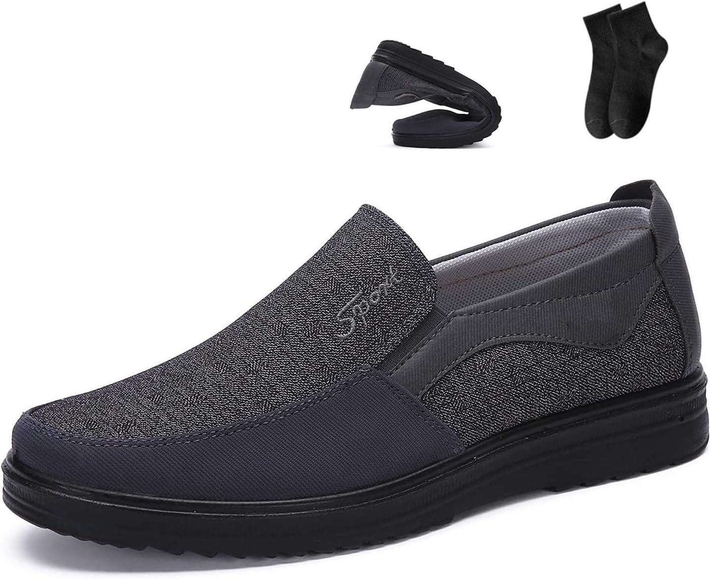 Мужские лоферы повседневные слипоны, туфли для ходьбы, кожаные мягкие лодочные, легкие, дышащие, рабочие, деловые обувь большого размера для пожилых мужчин Noworfewer, серый
Мужские лоферы повседневные слипоны, туфли для ходьбы, кожаные мягкие лодочные, легкие, дышащие, рабочие, деловые обувь большого размера для пожилых мужчин Noworfewer, серый
