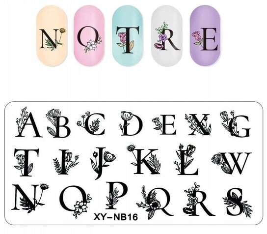 Пластина для штампа для ногтей, Tojato
Пластина для штампа для ногтей, Tojato