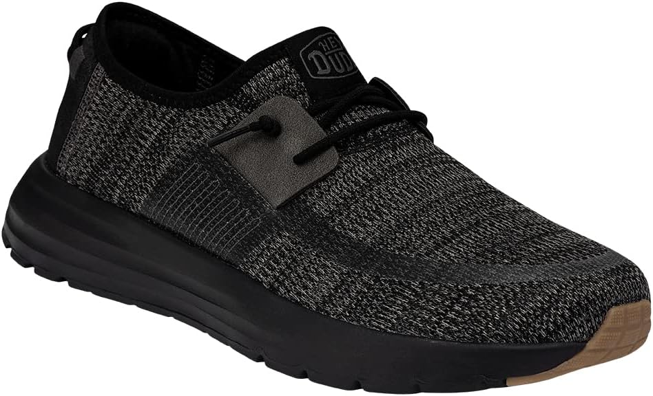 Мужские кроссовки Hey Dude Sirocco Dual Knit - съемная пенная стелька - текстильный верх - круглый носок Heydude, черный
Мужские кроссовки Hey Dude Sirocco Dual Knit - съемная пенная стелька - текстильный верх - круглый носок Heydude, черный