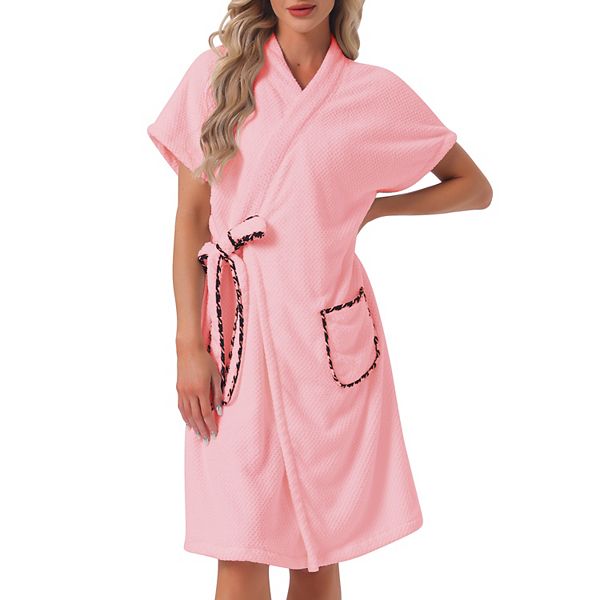 Женский банный халат-полотенце с карманами и поясом Inspire Chic, Pink
Женский банный халат-полотенце с карманами и поясом Inspire Chic, Pink