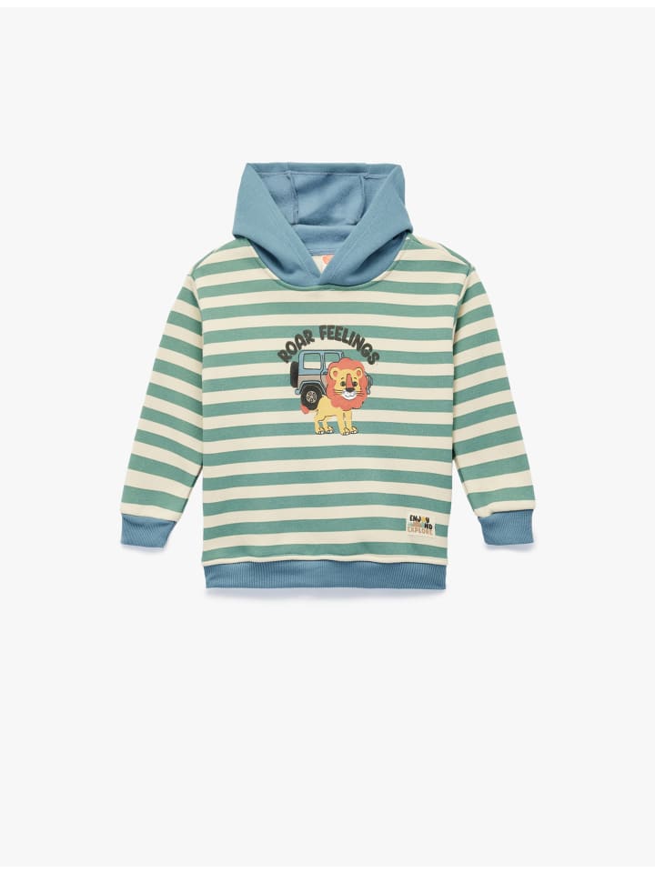 KOTON Полосатые толстовки в цвете экрю
KOTON Полосатые толстовки в цвете экрю